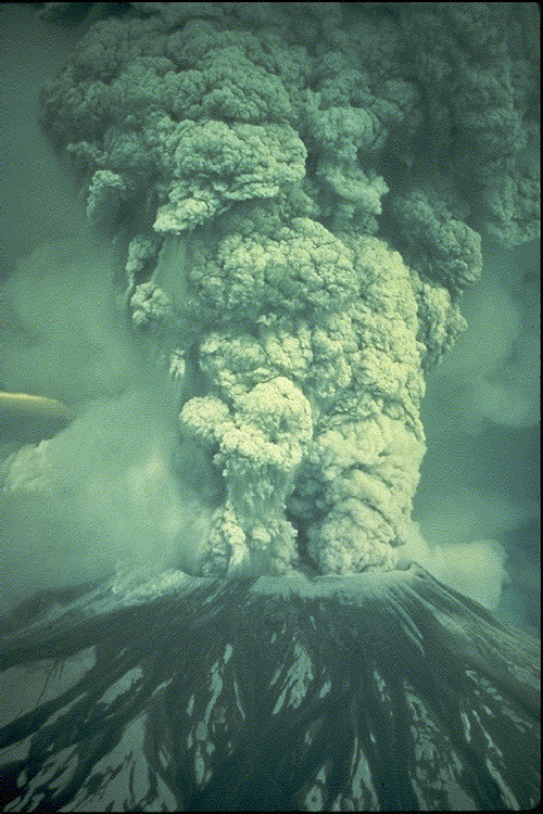 Eruption of Mount St Helens. I know this because I was there.